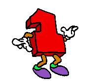 a dancing number one